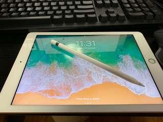 IPad 128G 2018 with Apple pencil and AppleCare