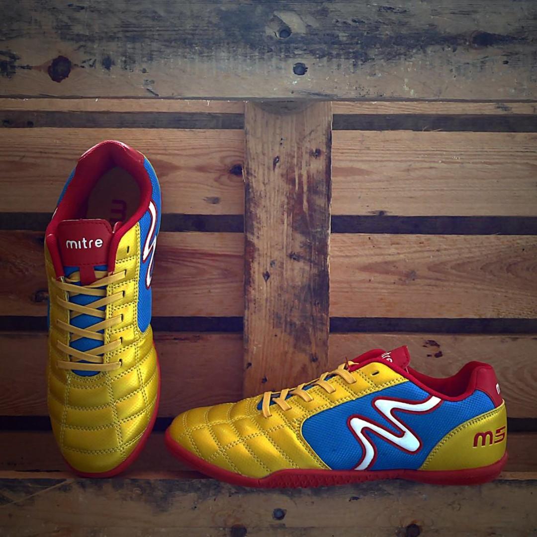 Mitre Cosmic ID Futsal Shoe Sports Equipment Sports Games Racket Ball Sports on Carousell