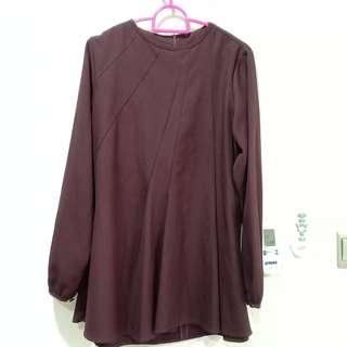 Blouse A cut  maroon #sbux50 #oct10 #everything18