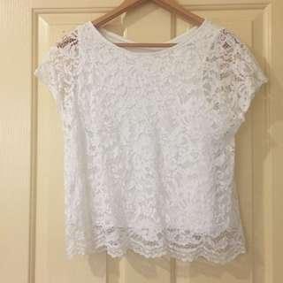 White Lace Top (8)