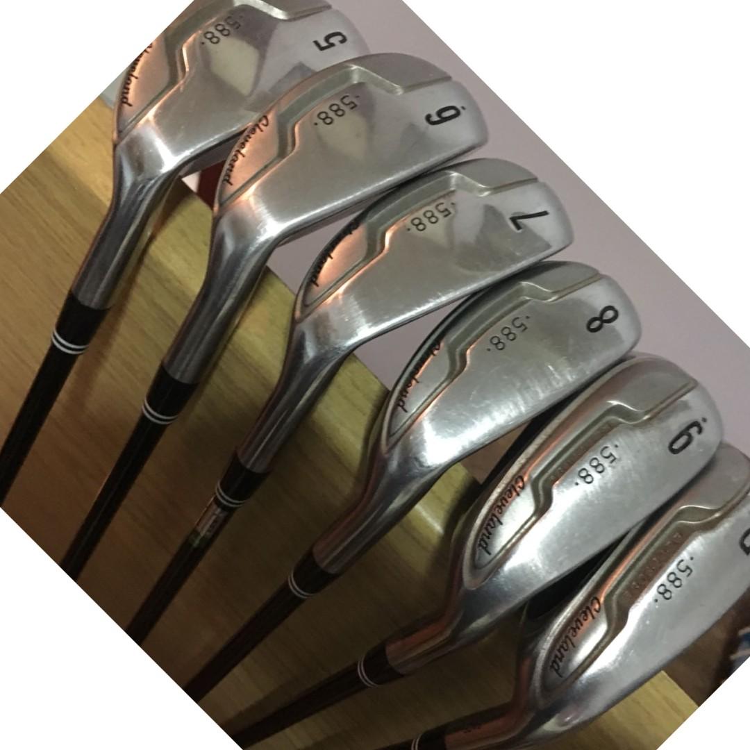 1set Of Cleveland 5 Altitude Irons With Graphite Shafts P 5 Irons Everything Else On Carousell