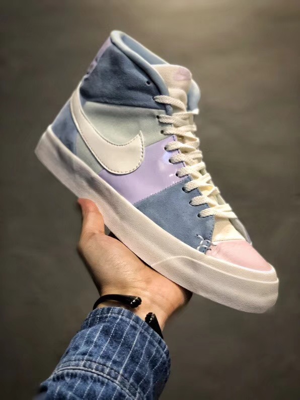 nike blazer royal easter on feet