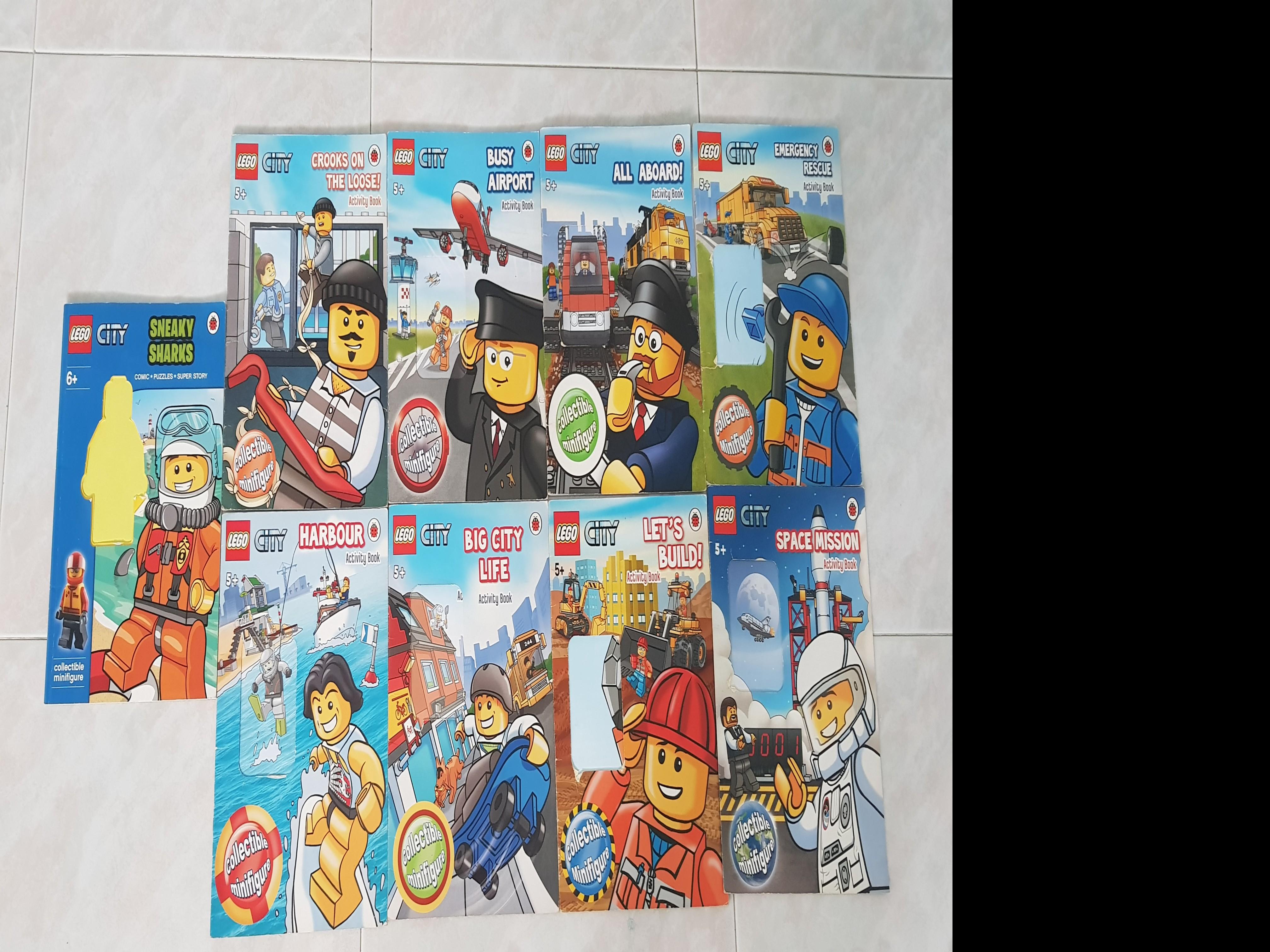 Lego city hotsell activity book
