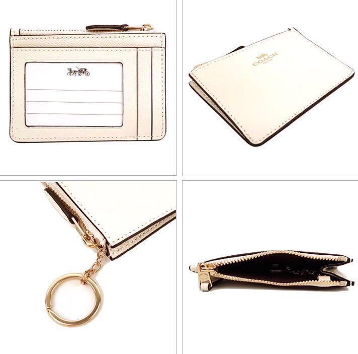 Coach Cardholder in White, Women's Fashion, Bags & Wallets, Wallets & Card  holders on Carousell