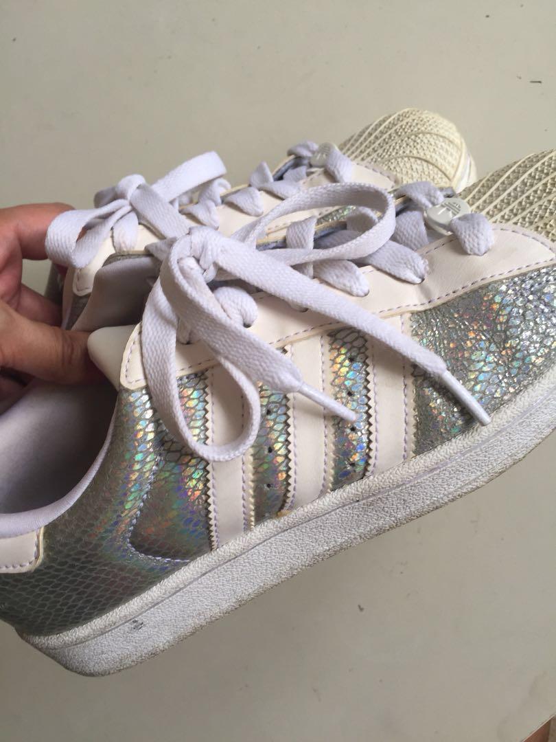 Adidas superstar 2025 iridescent snakeskin