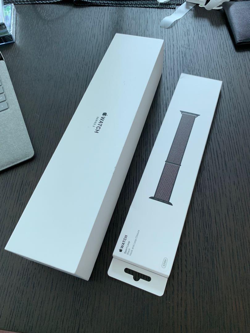 apple watch series 3 gps 42mm space grey aluminium