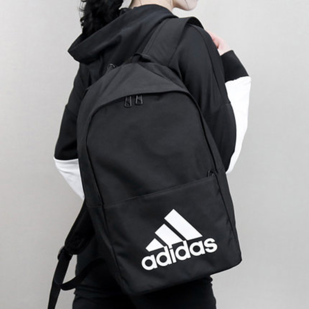 Adidas school bags black discount