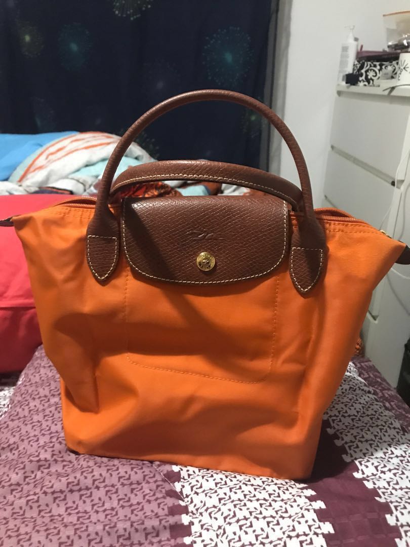 Longchamp shop pliage orange
