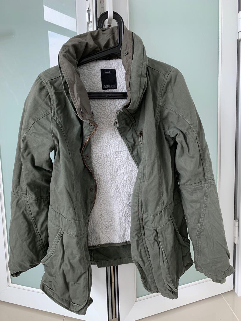 Azul By Moussy Military Jacket Women S Fashion Clothes