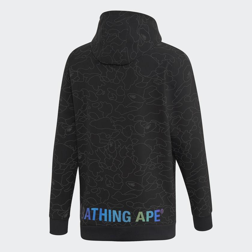 BAPE X ADIDAS TECH HOODIE LIMITED EDITION