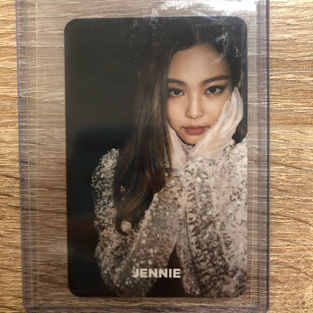 BLACKPINK Rose Jennie official picture card, Hobbies & Toys ...