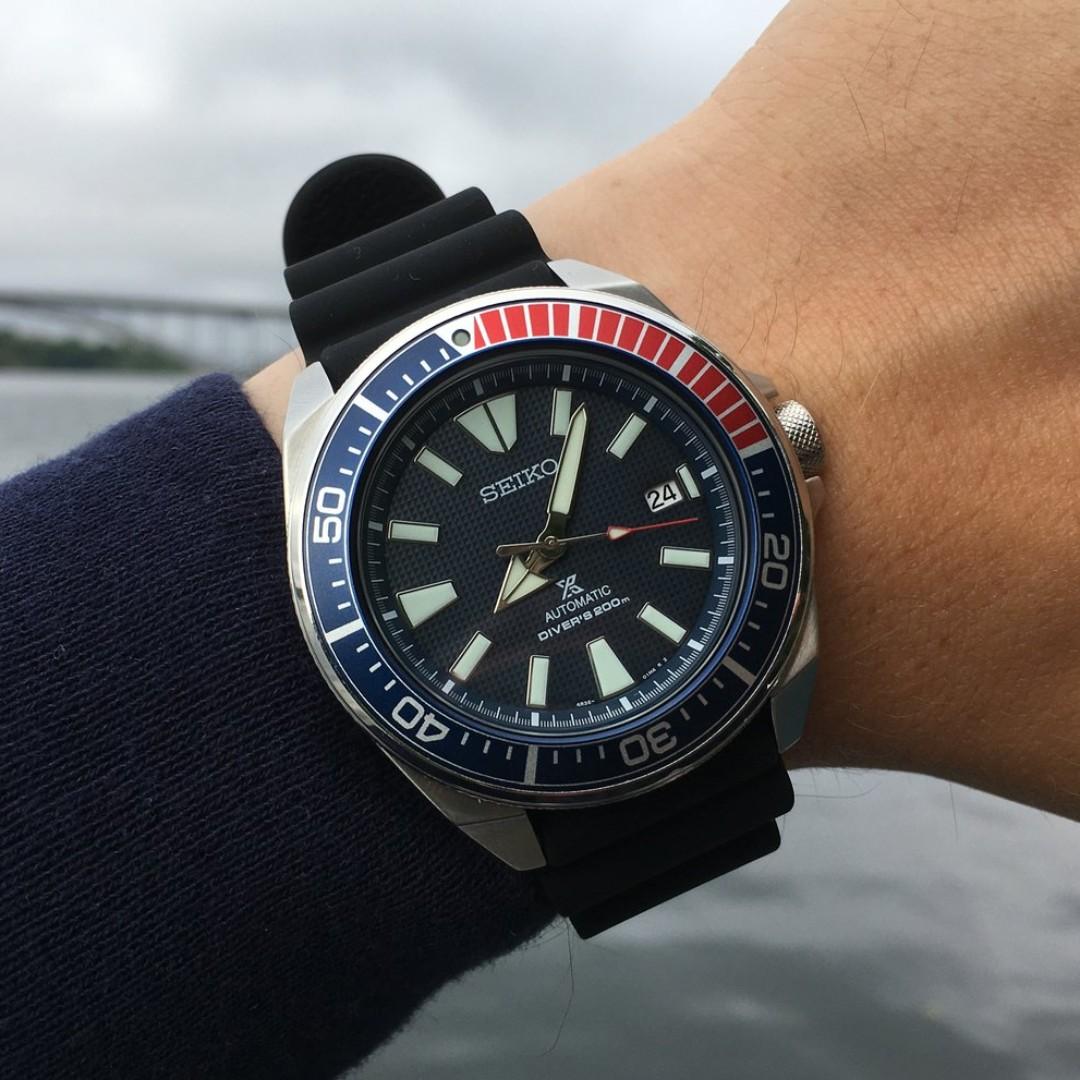 Bnib Seiko Samurai Prospex Automatic Divers 200m Made In Japan Srpb53 Srpb53j1 Srpb53j Men S Watch Men S Fashion