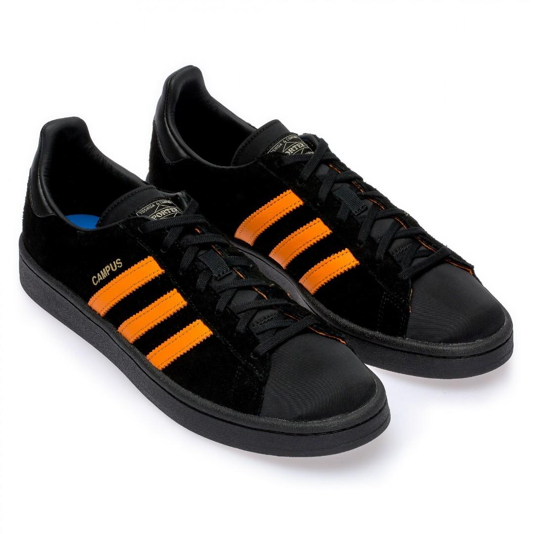 Adidas campus porter black orange online