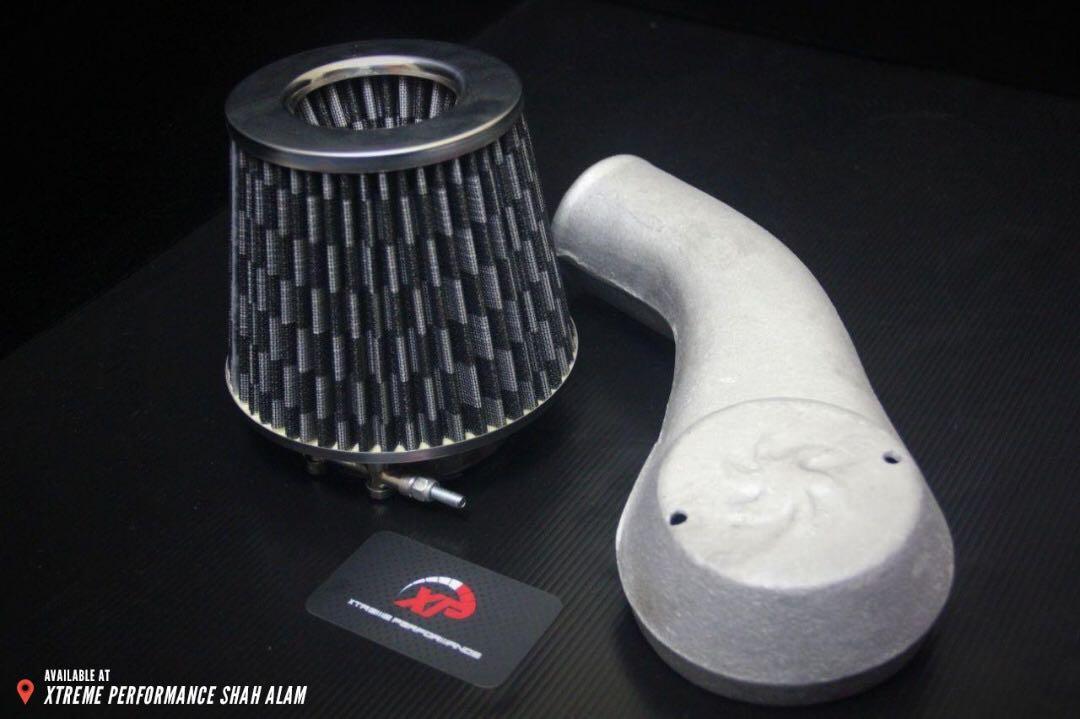 Carburetor Ram Pipe With Carbon Finish Air Filter For Proton Wira