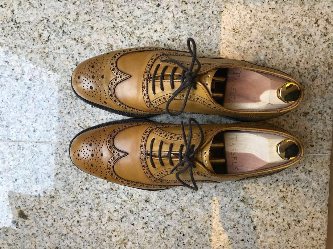 Cheaney Arthur III in Original Chestnut Calf, 男裝, 鞋, 西裝鞋 