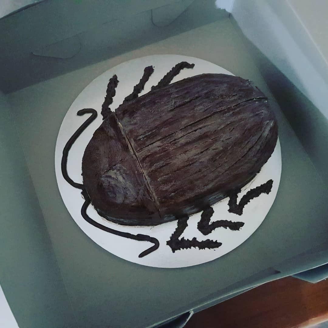 Cockroach Cake Design | Cockroach Birthday Cake | #shorts #sellerfactg -  YouTube