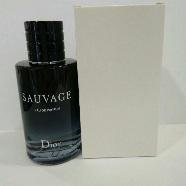 Sauvage dior tester best sale 100ml