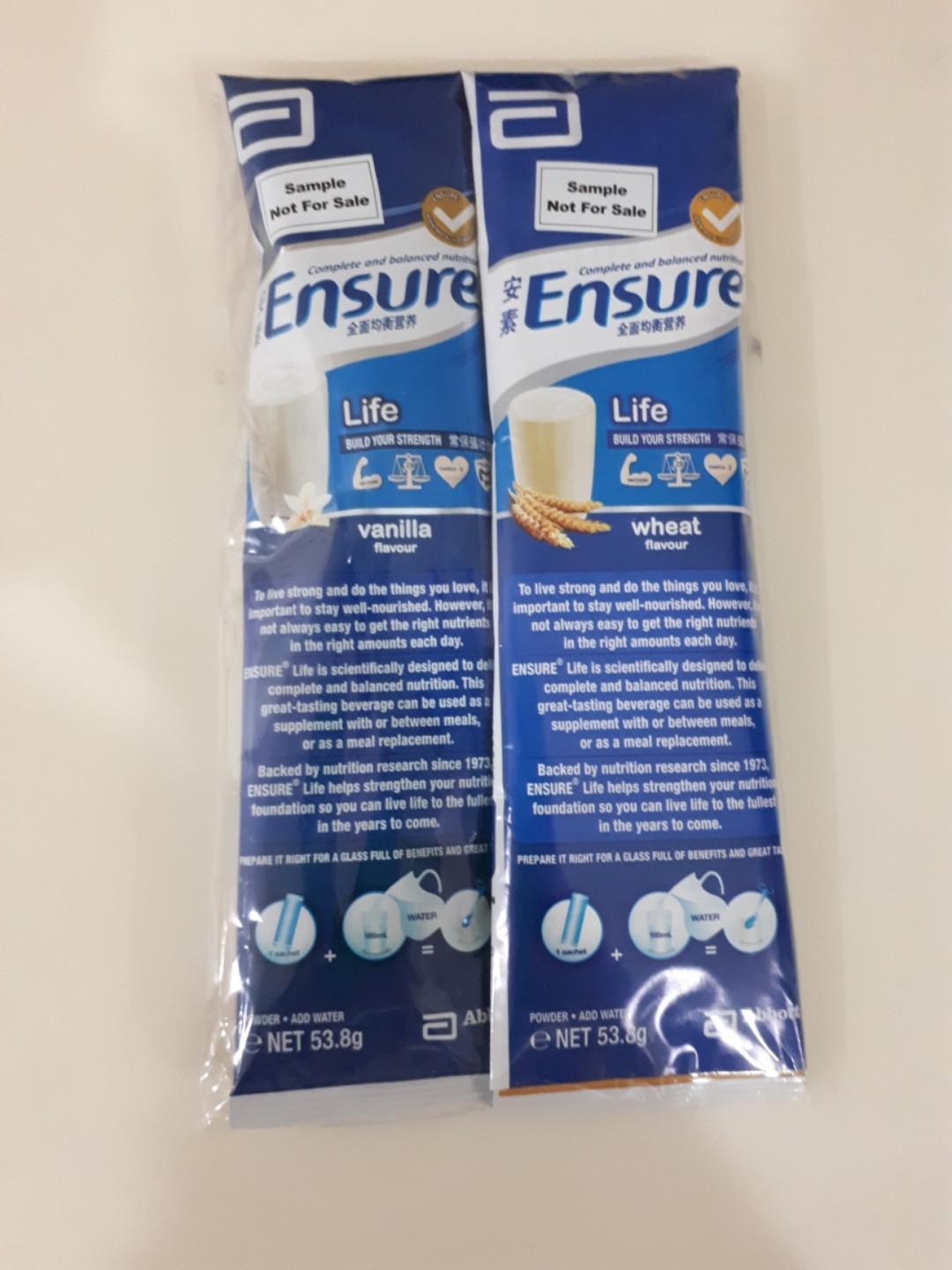 Ensure Milk Sachets Everything Else On Carousell Use evaporated or dry powdered milk in place of regular milk in your cooking often to ensure that. ensure milk sachets