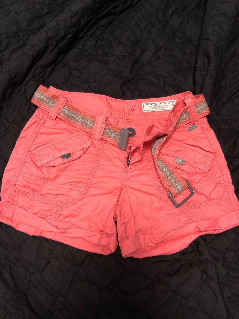 Esprit De Corps Shorts With Belt Women S Fashion Clothes Pants