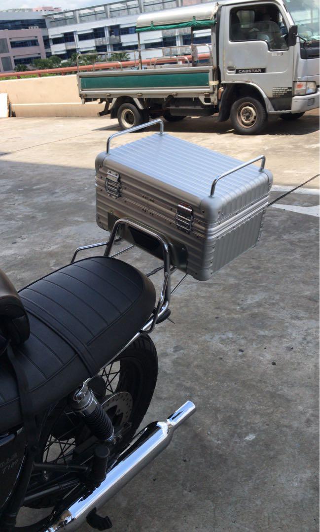Rimowa outlet motorcycle luggage