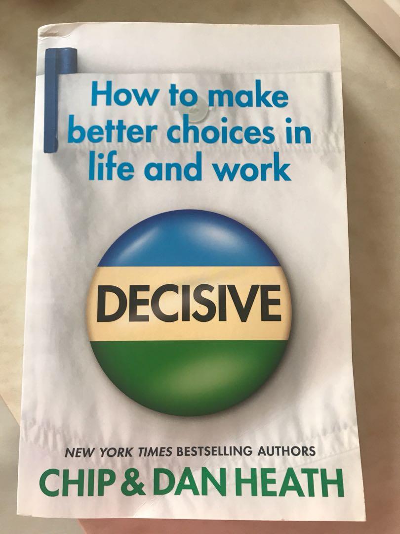 How To Make Better Choices In Life And Work Books Stationery