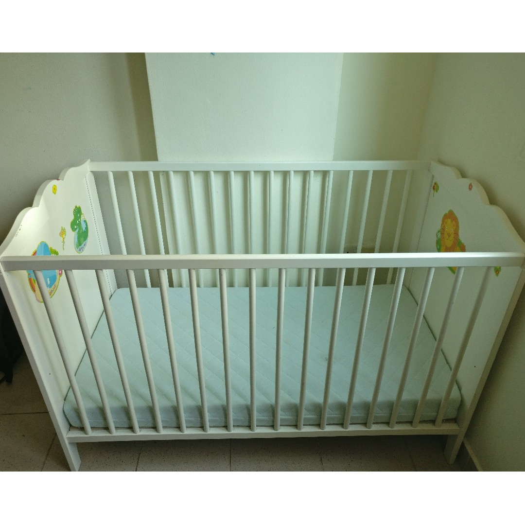 IKEA Hensvik Cot, Babies & Kids, Baby Nursery & Kids Furniture, Cots