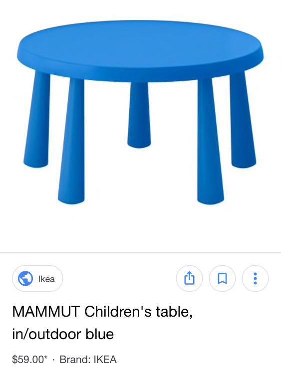 Ikea Kids Round Table Babies Baby Nursery Furniture Tables Chairs On Carou Ikea Kids Round Table Babies, Kids Round Tables