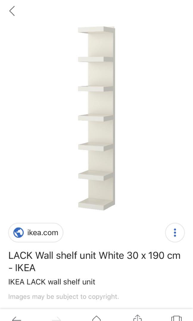 Ikea Lack Wall Shelf Home Furniture Décor On Carou