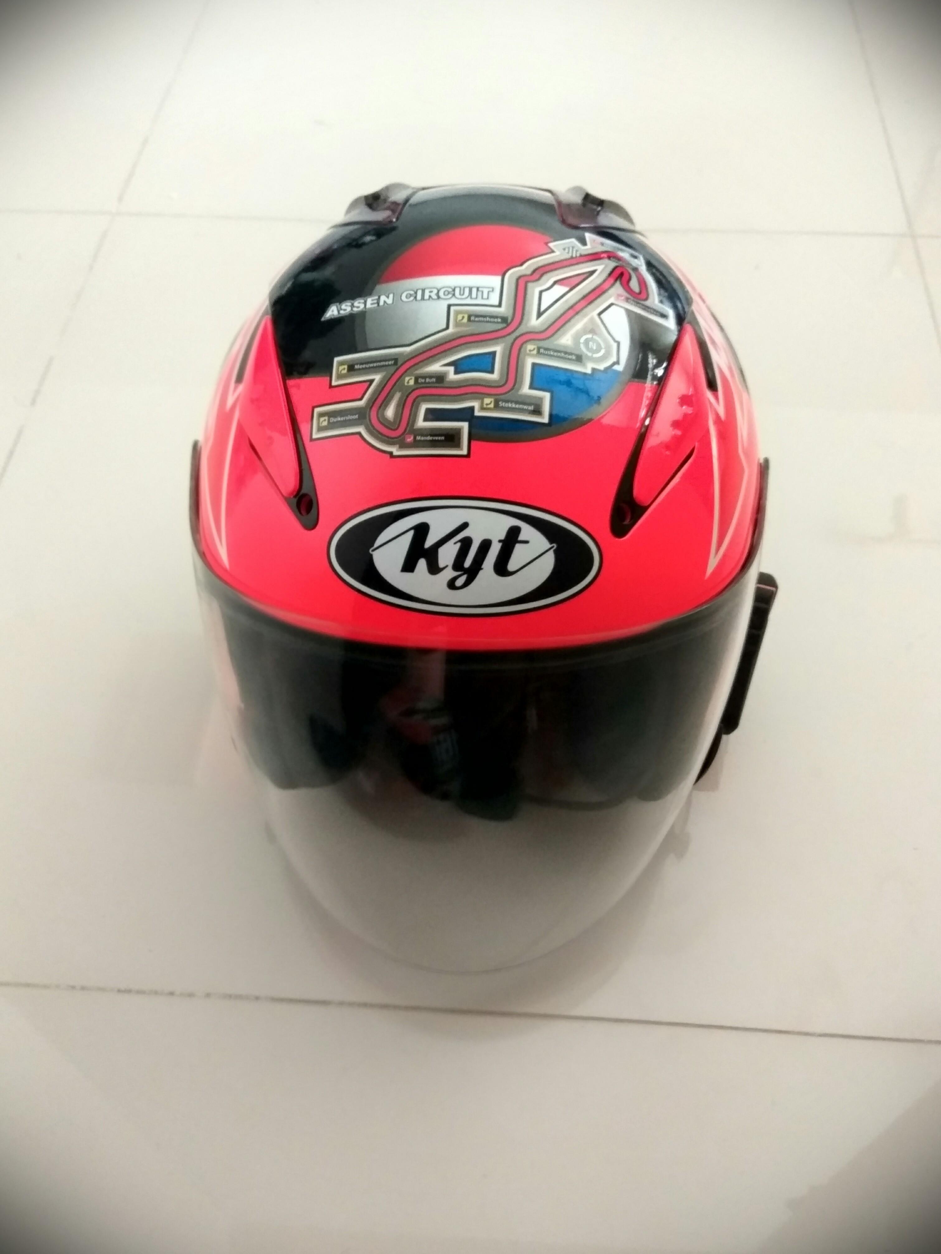 Kyt Helmet Bluetooth Headset New Motorcycles Motorcycle Apparel On Carousell