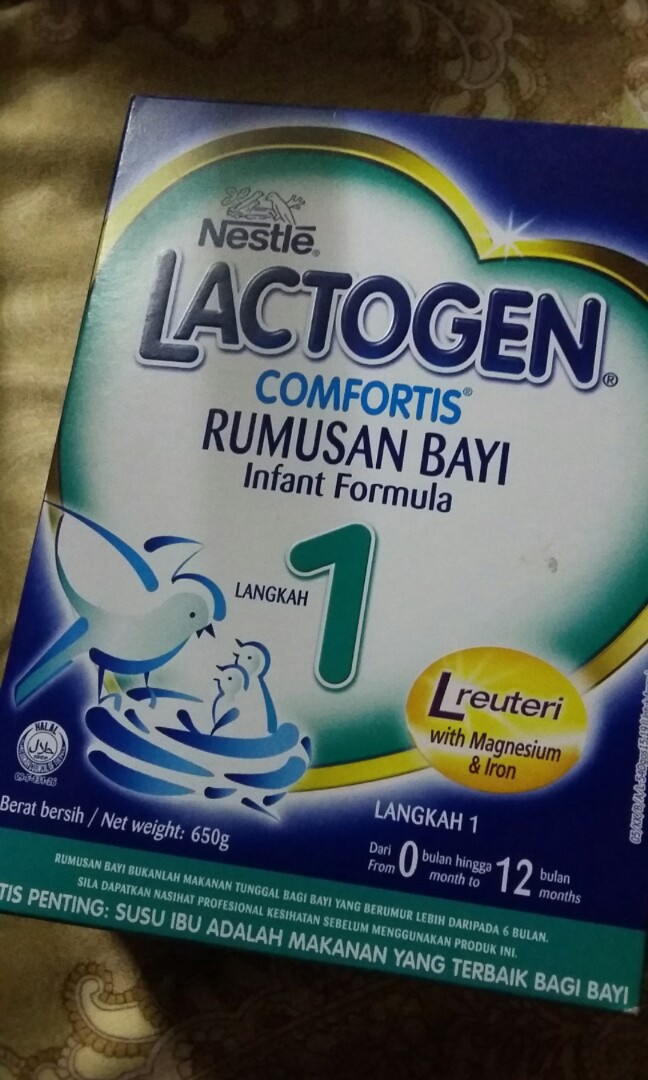 Lactogen Comfortis langkah 1 Babies Kids Nursing Feeding