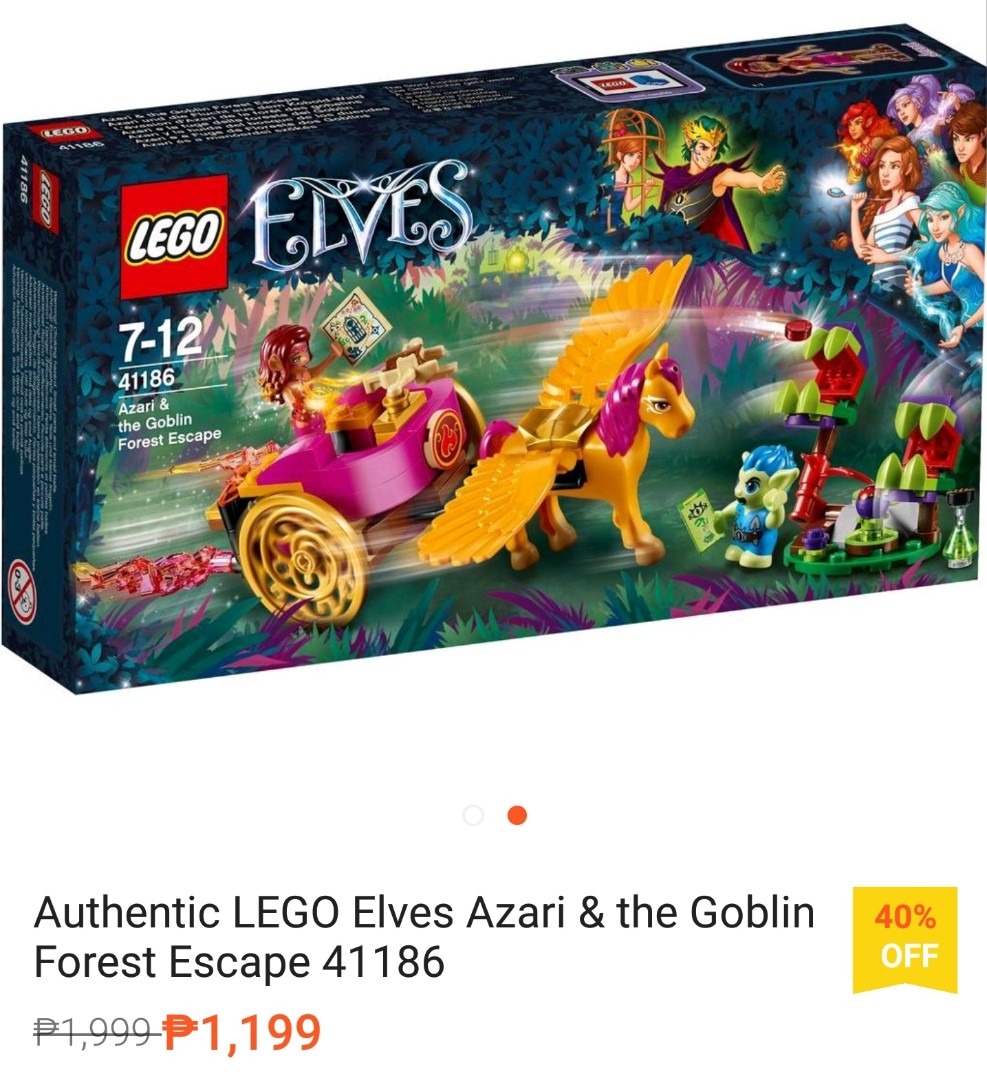 Lego elves azari and hotsell the goblin forest escape