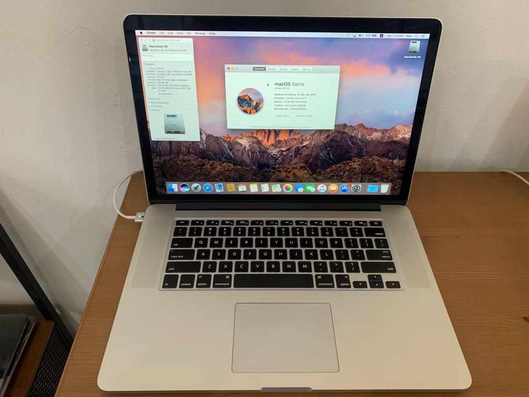 Macbook Pro Retina 15 Inch Mid 15 Used Electronics Computers Desktops On Carousell