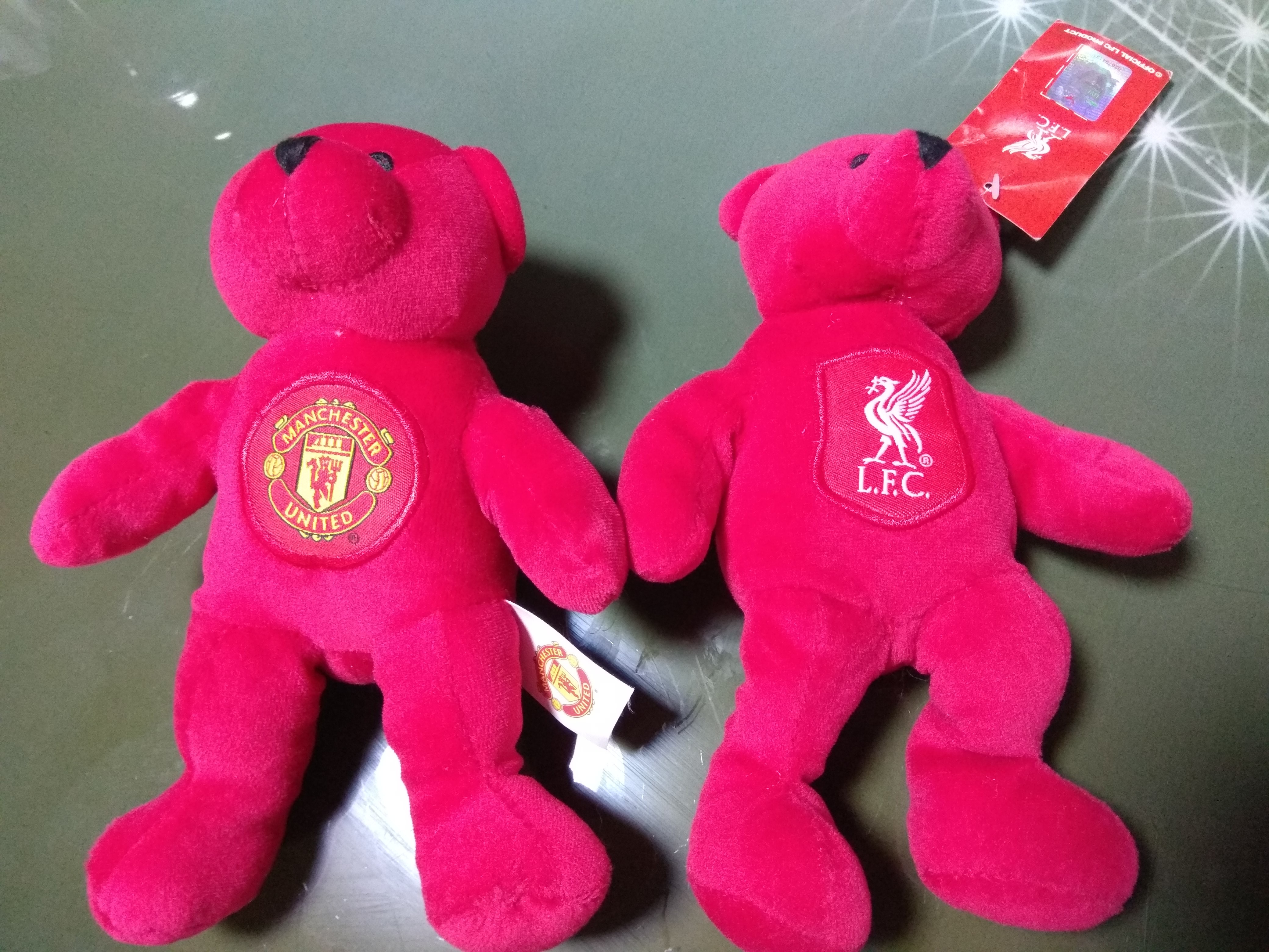 man utd teddy bear