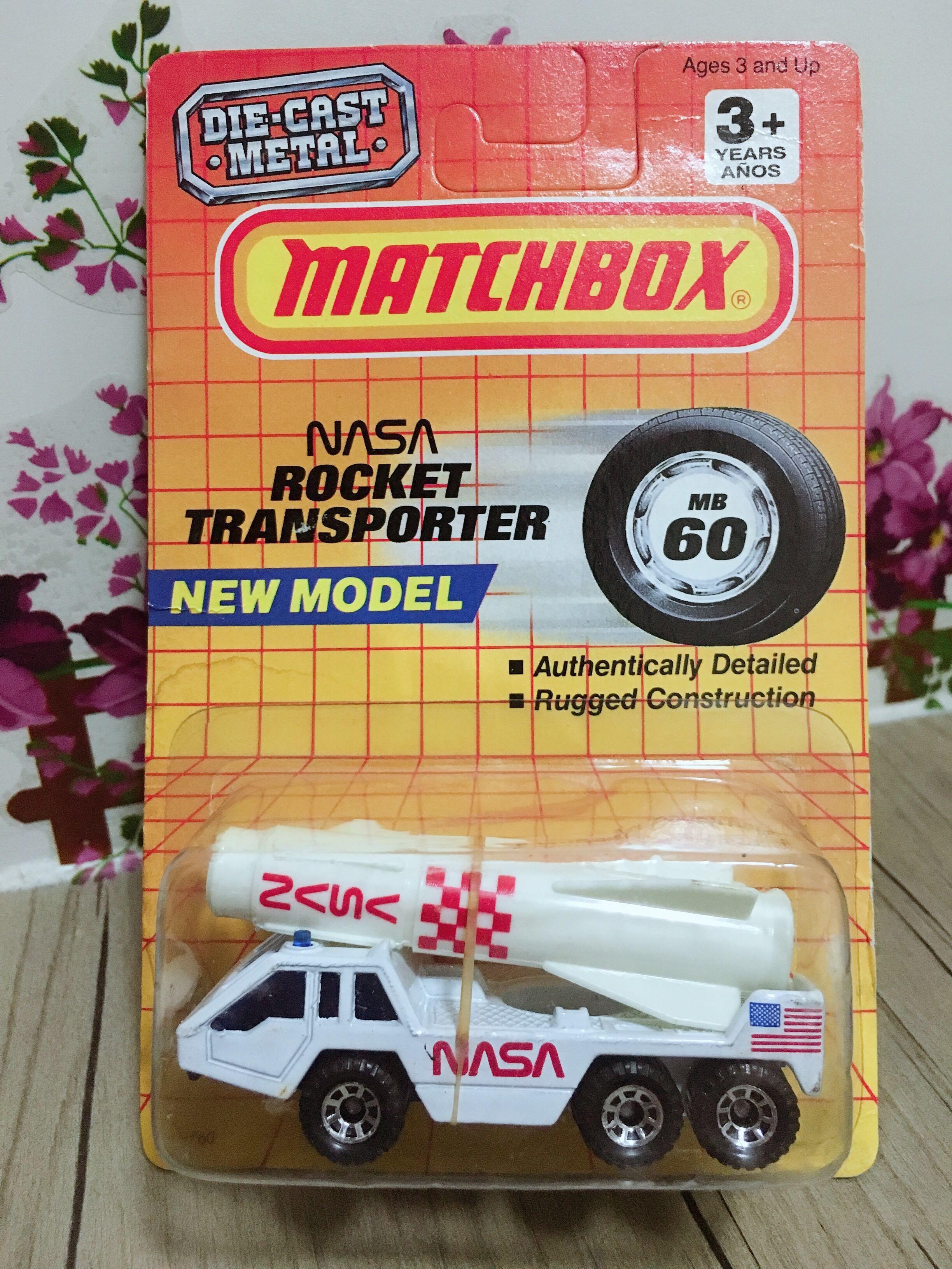 matchbox nasa rocket transporter
