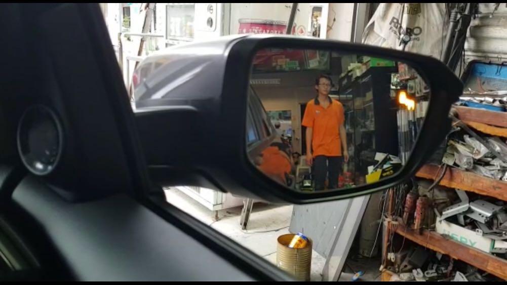 Microwave Blind Spot Monitoring System Installed On Honda Civic Fc 2016 2018 Car Accessories Electronics Lights On Carousell