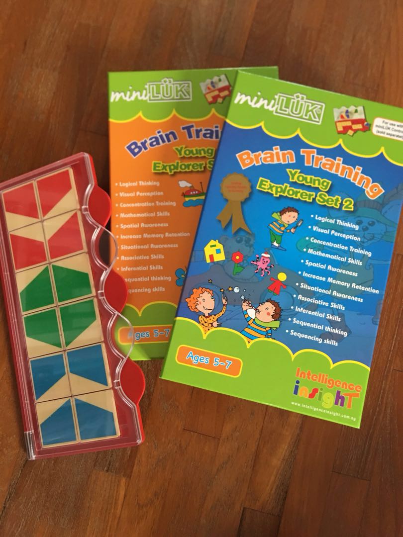 Mini Luk brain training set  2, Hobbies  Toys, Books  Magazines,  Children's Books on Carousell