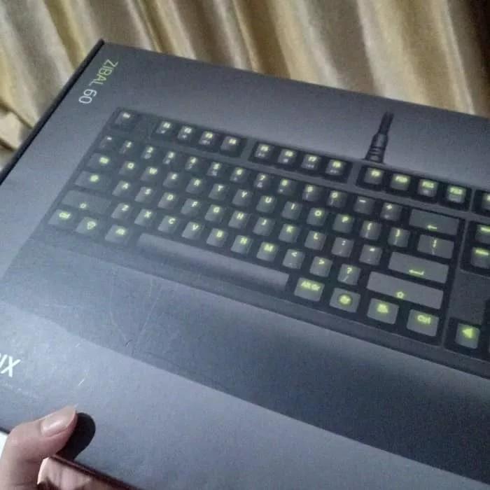 Mionix Zibal 60 Gaming Keyboard Mechanical Elektronik Bagian Komputer Aksesoris Di Carousell