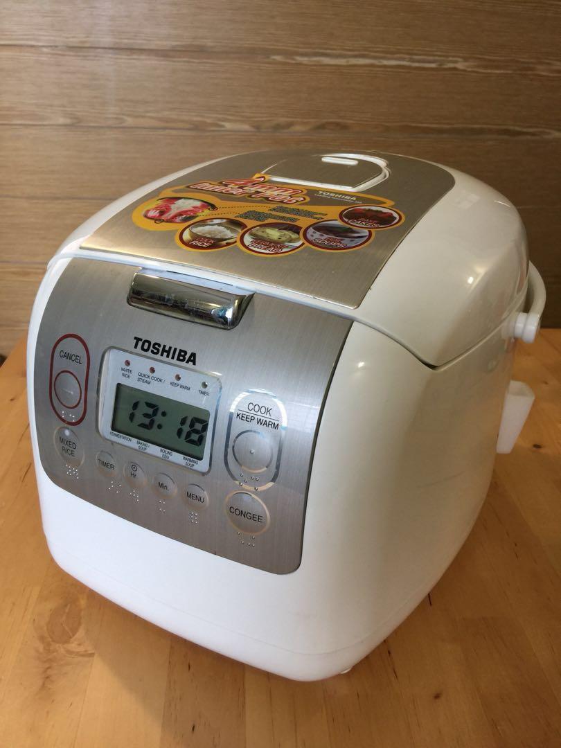 MultiFunction 10Cup Rice Cooker with Timer, TV & Home Appliances