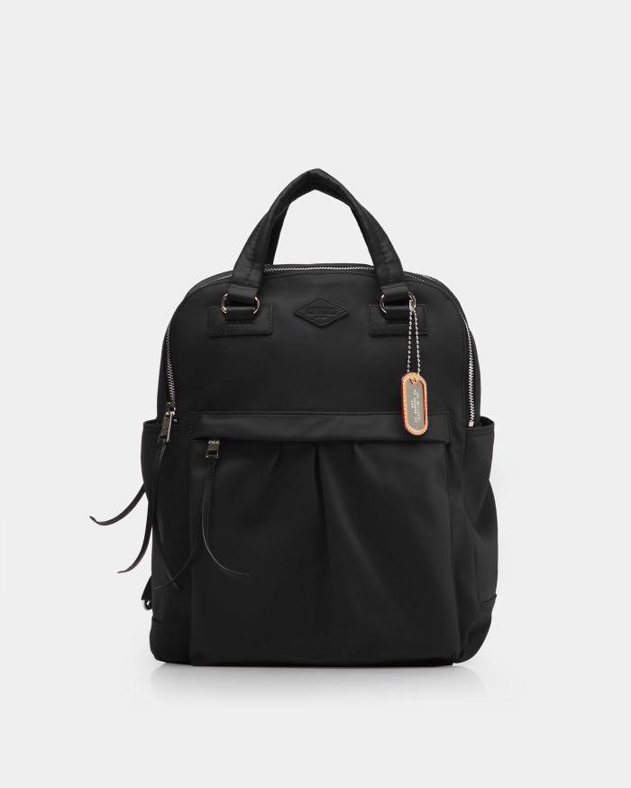 MZ Wallace Jordan Backpack Damson Bedford Women s Fashion Bags