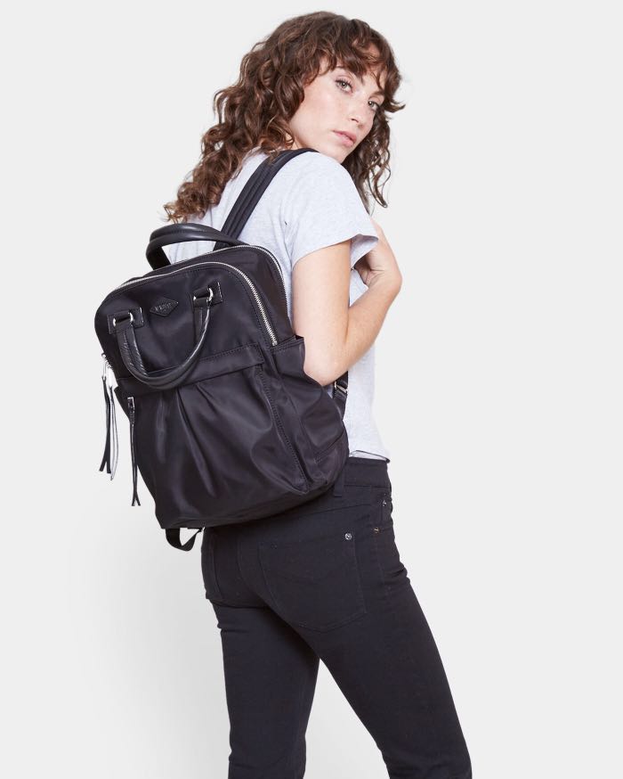 MZ Wallace Jordan Backpack Damson Bedford Women s Fashion
