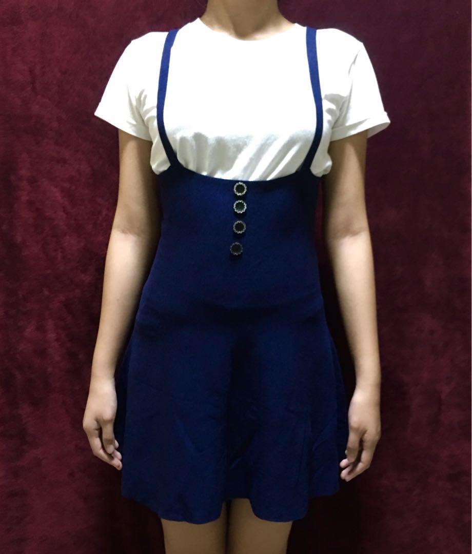 Navy Blue Jumper Dress Online Store, UP ...