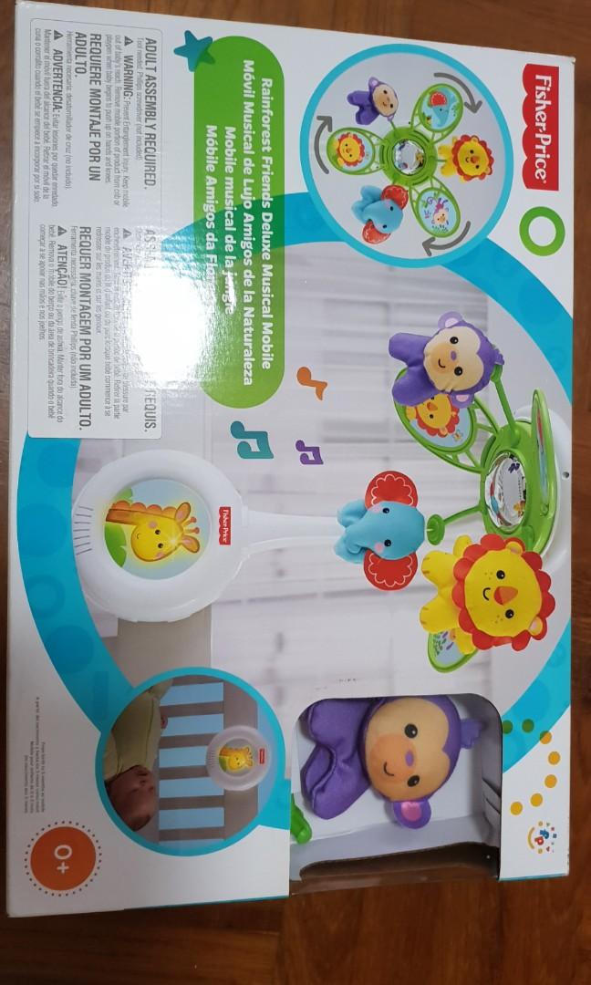 New Fisher Price Cot Mobile, Babies & Kids, Infant Playtime on Carousell