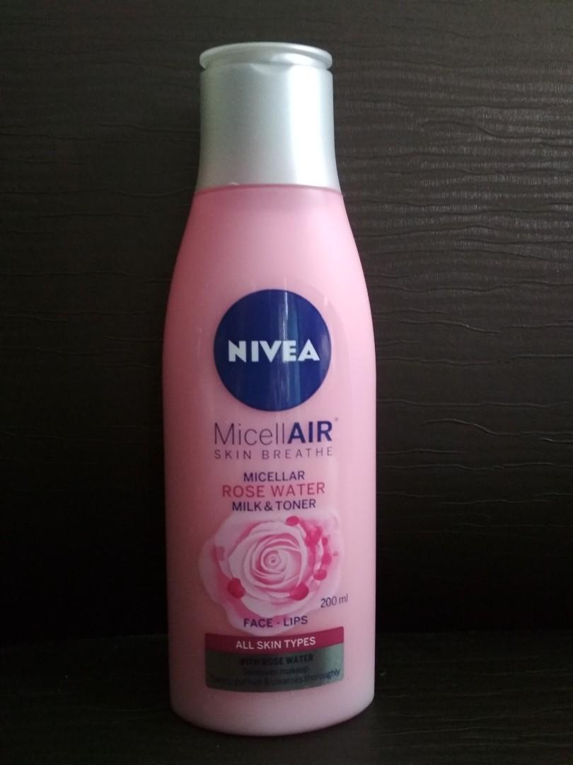 Nivea Micellair Micellar Rose Water Milk Toner Health Beauty Skin Bath Body On Carousell