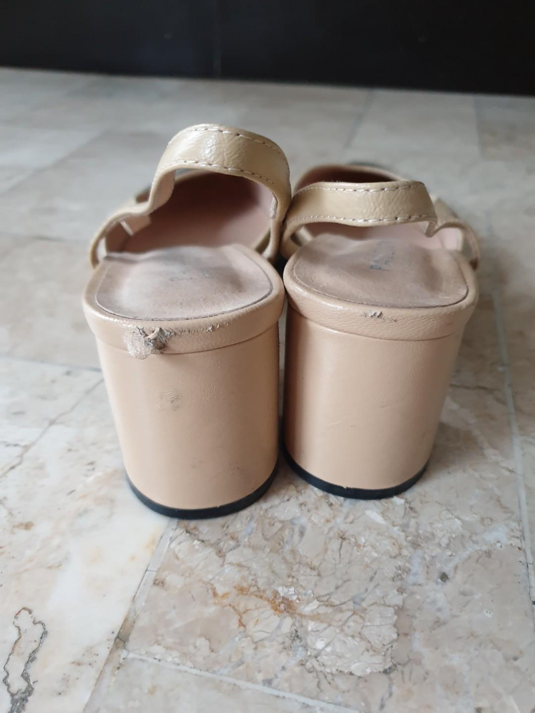 slingback pumps nude