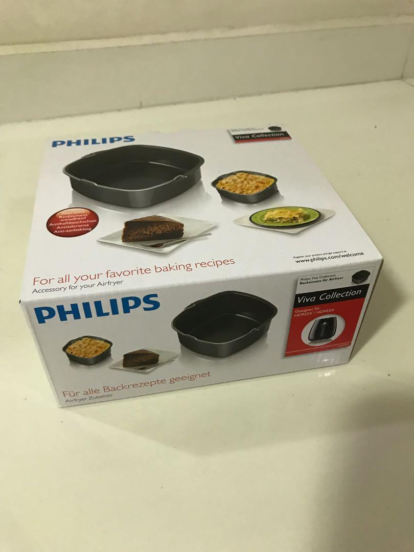Philips Airfryer XXL with Blender & baking tray, TV & Home Appliances