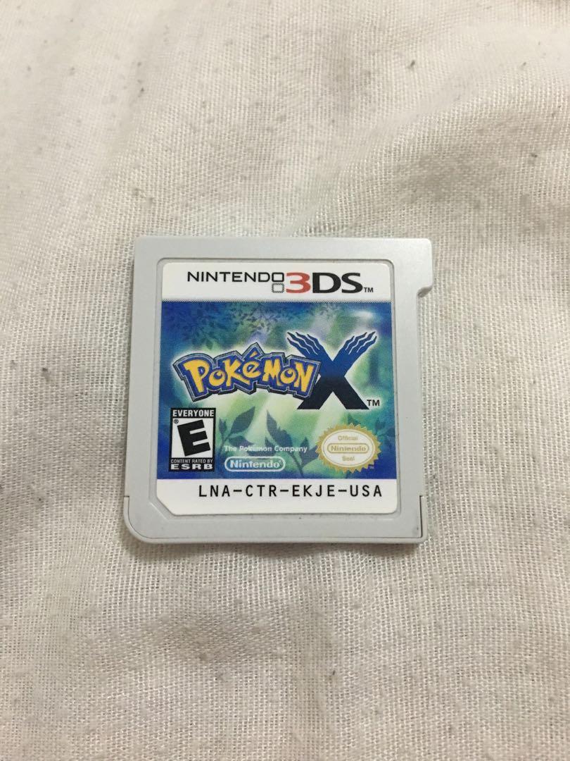 pokemon x cartridge