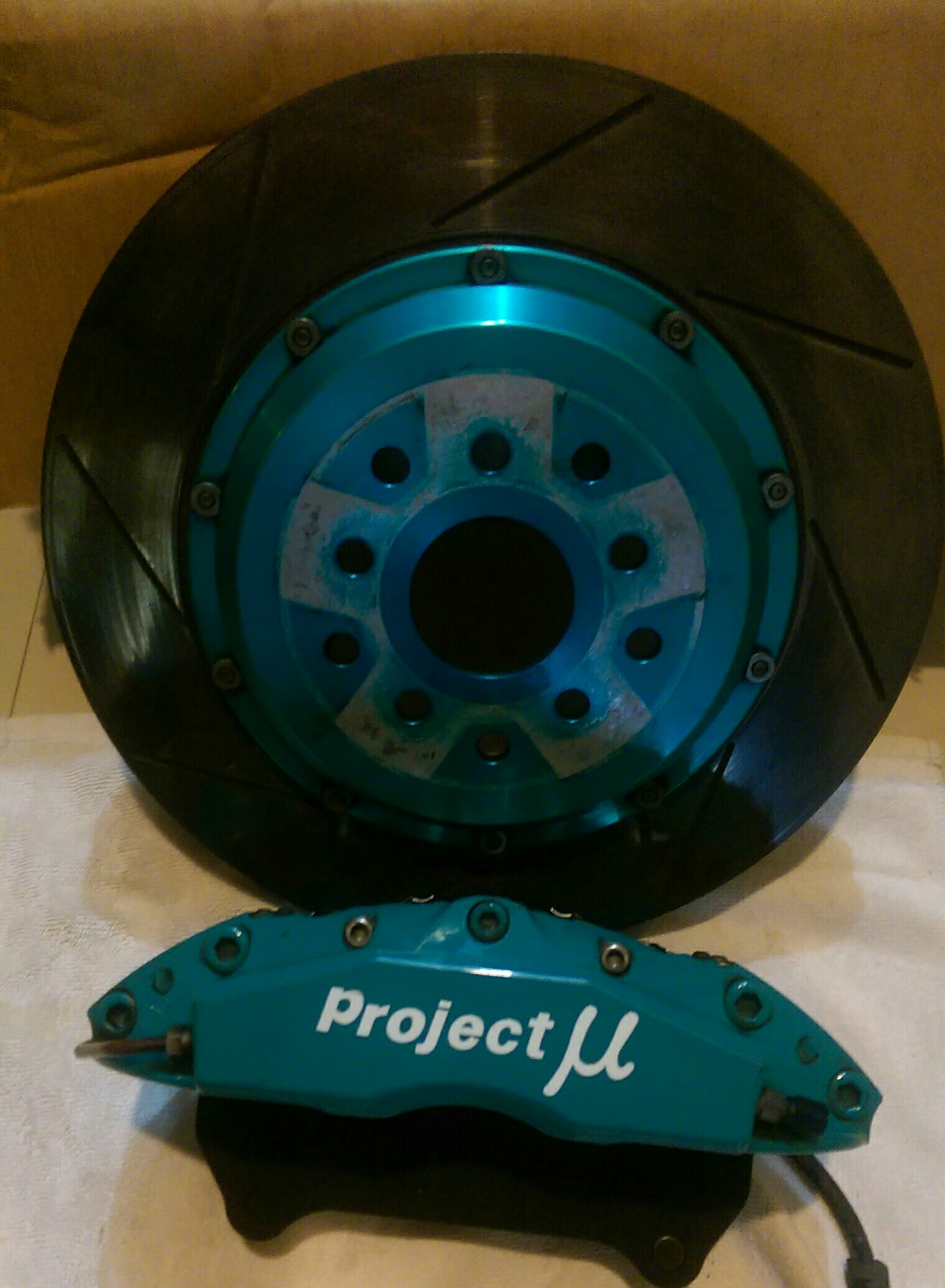 Project Brake Stop Project u ( Front Brake ), Car Accessories, Tyres & Rims on Carousell