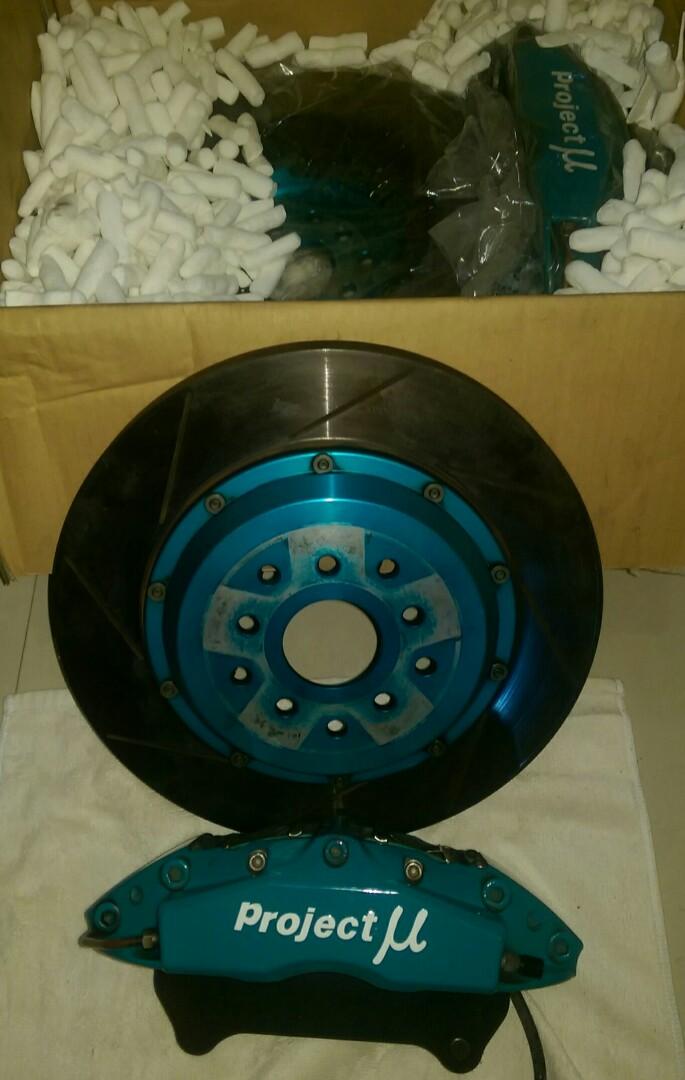 Project Brake Stop Project u ( Front Brake ), Car Accessories, Tyres & Rims on Carousell