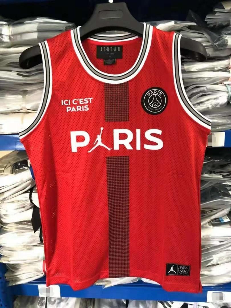 PSG x Jordan Basketball Jersey, Sports, Sports Apparel on Carousell