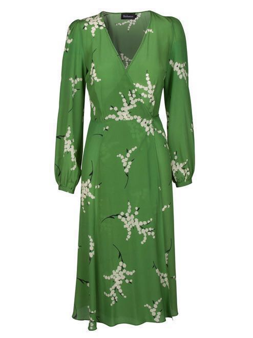 Realisation par best sale green wrap dress